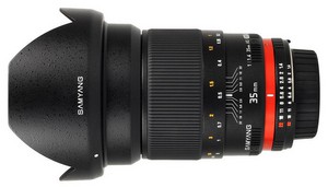 Фото объектива Samyang 35mm F/1.4 ED AS UMC AE for Nikon F
