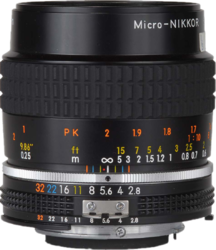 Фото объектива Nikon 55mm F/2.8 Micro MF Nikkor