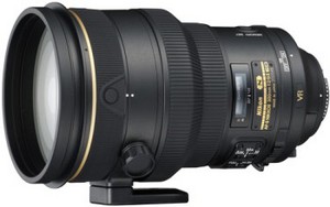 Фото объектива Nikon 200mm f/2G ED-IF AF-S VR II Nikkor