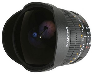 Фото объектива Samyang 8mm F/3.5 AS IF MC Fish-eye CS for Sony E