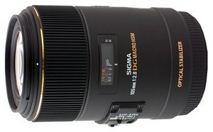 Фото объектива Sigma AF 105mm F/2.8 EX DG OS HSM Macro for Canon EF