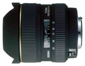 Фото объектива Sigma AF 12-24mm F/4.5-5.6 EX DG Aspherical HSM for Pentax