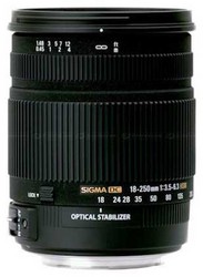 Фото объектива Sigma AF 18-250mm F/3.5-6.3 DC OS HSM Canon EF-S