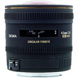 Фото объектива Sigma AF 4.5mm F/2.8 EX DC Circular Fisheye HSM for Canon