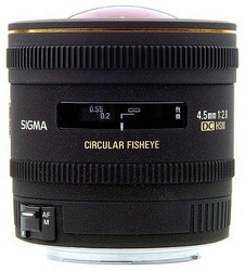 Фото Sigma AF 4.5mm F/2.8 EX DC HSM Circular Fisheye для Nikon