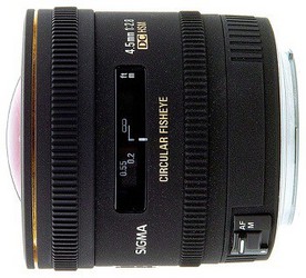 Фото объектива Sigma AF 4.5mm F/2.8 EX DC HSM Circular Fisheye for Sony