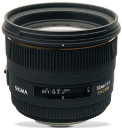 Фото объектива Sigma AF 50mm F/1.4 EX DG HSM Nikon F