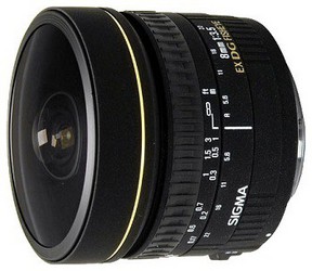 Фото объектива Sigma AF 8mm F/3.5 EX DG Circular Fisheye for Nikon F