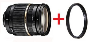 Фото объектива Tamron SP AF 17-50mm F/2.8 XR Di II LD for Nikon F + фильтр UV67mm