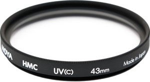 Фото ультрафиолетового фильтра HOYA UV(C) HMC MULTI 43mm