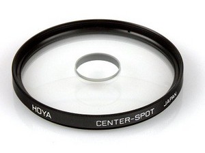 Фото смягчающего фильтра HOYA Center-Spot 55mm