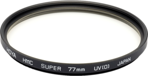 Фото ультрафиолетового фильтра HOYA UV(0) HMC 77mm