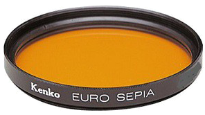 Фото лучевого фильтра KENKO Euro Sepia 55mm