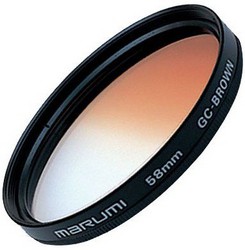 Фото градиентного фильтра Marumi GC-Brown 58mm