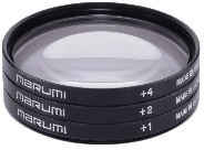 Фото Набор макролинз Marumi Close UP Set (+1,2,4) 49mm