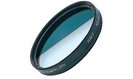 Фото нейтрально-серого полуфильтра Marumi ND4 HALF 49mm