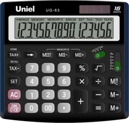 Фото калькулятора Uniel UG-63