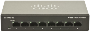 Фото свитча Cisco SF100D-08-EU