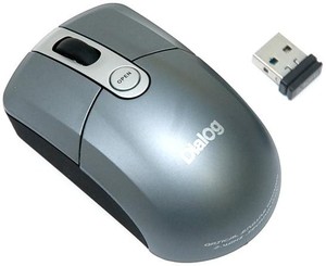 Фото оптической компьютерной мышки Dialog MROK-10SU USB