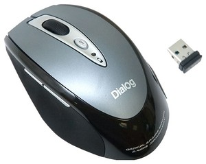Фото оптической компьютерной мышки Dialog MROK-11SU USB