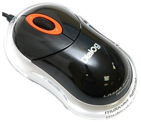 Фото лазерной компьютерной мышки Dialog MLK-07BU USB