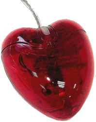 Фото оптической компьютерной мышки Эврика Сердце USB