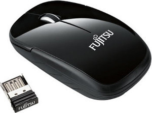 Фото оптической компьютерной мышки Fujitsu Wireless Notebook Mouse WI410 USB