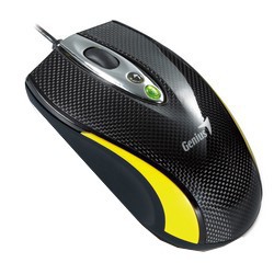 Фото лазерной компьютерной мышки Genius Navigator 335 Yellow