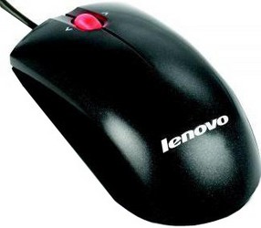 Фото лазерной компьютерной мышки Lenovo 41U3074 USB + PS/2
