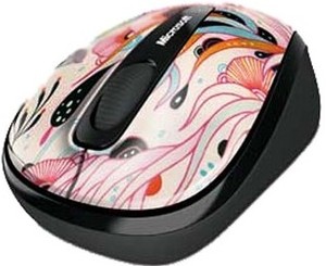 Фото оптической компьютерной мышки Microsoft Wireless Mobile Mouse 3500 Artist Edition USB