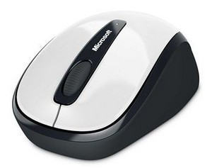 Фото оптической компьютерной мышки Microsoft Wireless Mobile Mouse 3500