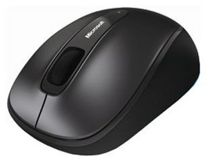 Фото лазерной компьютерной мышки Microsoft Wireless Mouse 2000