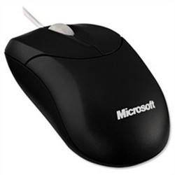 Фото оптической компьютерной мышки Microsoft Compact Mouse 100