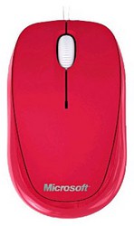 Фото оптической компьютерной мышки Microsoft Compact Mouse 500