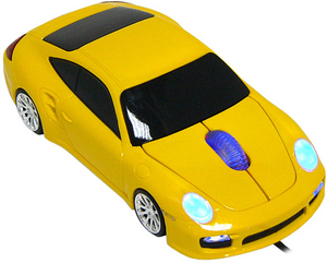Фото оптической компьютерной мышки Qumo Porsche 911T USB 2.0