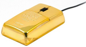 Фото оптической компьютерной мышки Satzuma Gold Bar Mouse UGB100