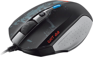 Фото оптической компьютерной мыши Trust GXT 23 Mobile Gaming Mouse USB
