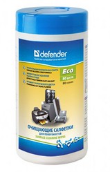 Фото Влажные чистящие салфетки Defender CLN 30300 Eco 80 шт.