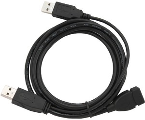 Фото Кабель USB 2.0 A-A Gembird CCP-USB22-AMAF-6 1.8 м