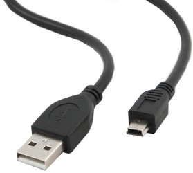 Фото Кабель USB 2.0 A - mini-USB 2.0 B Gembird CCP-USB2-AM5P-6 1.8 м
