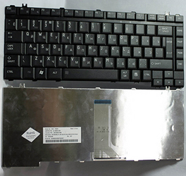 Фото клавиатура для Toshiba Satellite A300 Black (Уценка - сломано крепление клавиши CAPS LOCK)