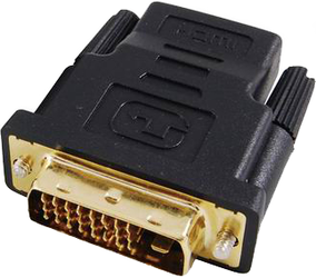 Фото Переходник HDMI DVI-I Dual Link (DVI 24+1) VCOM ZLX-10-025