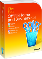 Фото офисного пакета Microsoft Office 2010 Home and Business 32/64 Russian BOX