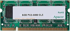 Фото Apacer AP1024SE800N DDR2 1GB SO-DIMM