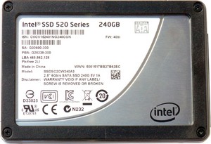 Фото Intel SSD 240GB 520 Series SSDSC2CW240A3K5
