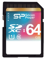 Фото флеш-карты Silicon Power SDXC 64GB SP064GBSDXC10V10