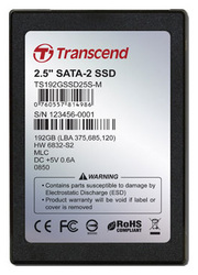 Фото Transcend SSD 192GB TS192GSSD25S-M