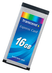 Фото Transcend SSD ExpressCard 16GB TS16GSSD34E-M