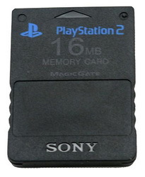 Фото карты памяти для PS2 Slim 16MB ORIGINAL