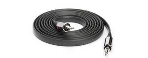 Фото мультимедийного кабеля для Apple iPad 2 Griffin Flat Aux Cable GC17094